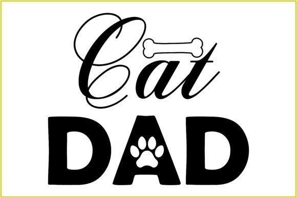 Cat Dad Svg Tshirt Design Review
