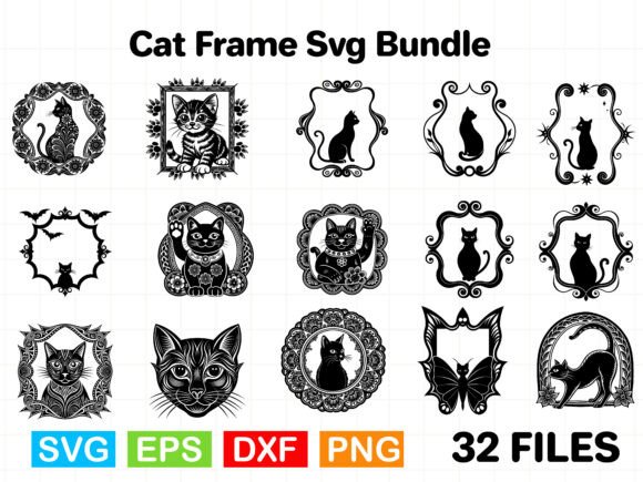 Cat Frame Svg Bundle Review