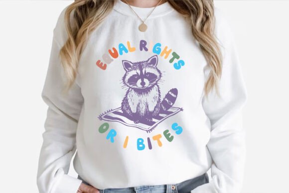 Equal Rights or I Bites SVG Feminist Cat Review