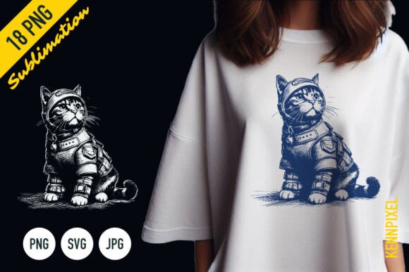 K-9 Cat Retro Shirt SVG PNG Review