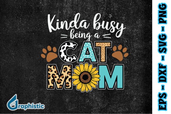 Love Kinda Busy Being a Cat Mom SVG Review