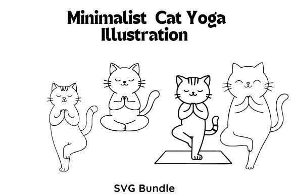 Minimalist Cat Yoga SVG: A Designer's Real-World Review