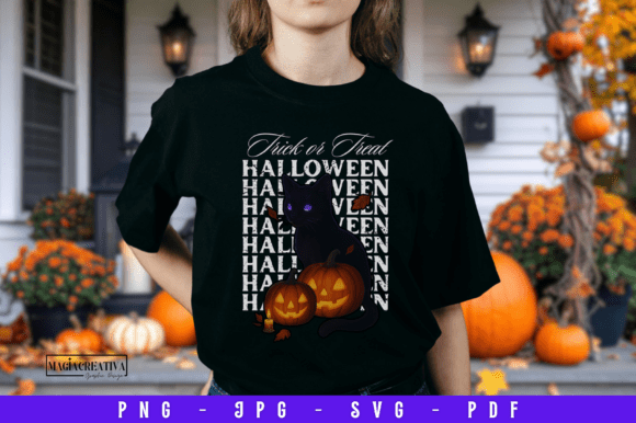 Mystical Cute Cat Tee PNG SVG Review