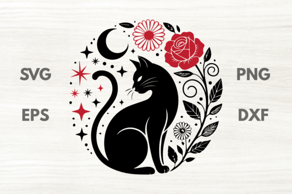 Rose Black Cat with Moon SVG: A Designer's Real-World Review