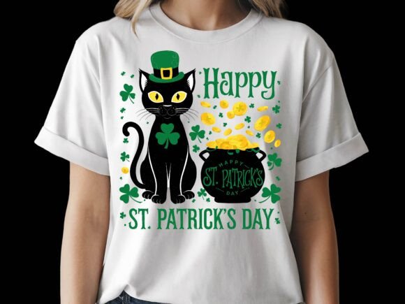 St Patrick s Day Black Cat Lucky SVG Review