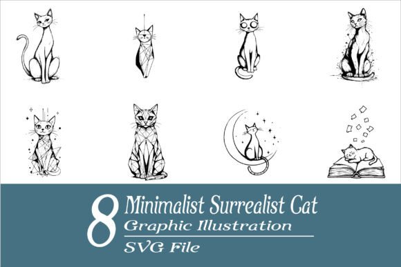 Surrealist Cat Graphic Set SVG Vol.1 Embroidery Review